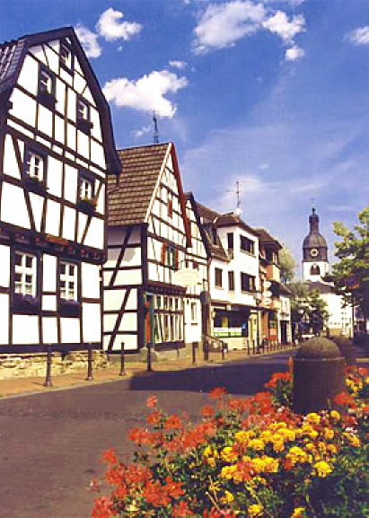 die Fachwerkh&auml;user von Rheinbach, nur eine Sehensw&uuml;rdigkeit